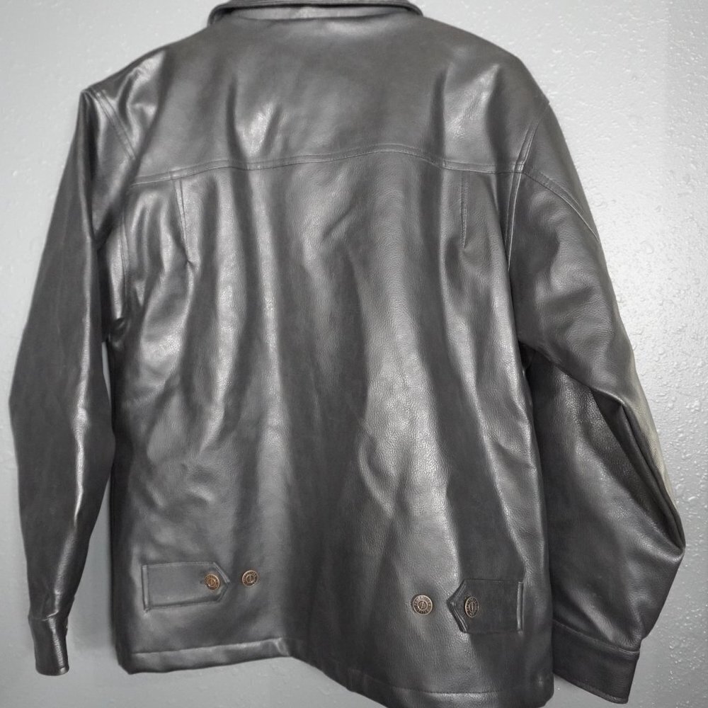 Protection System Womens Black Polyester Zip Up Motorcycle Jacket Size 14/16 - Picture 4 of 8